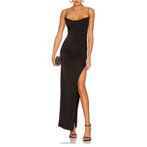 Lovers + Friends Black Maxi Dress